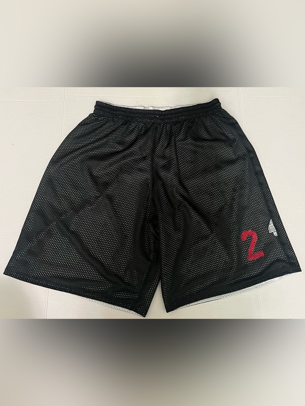 Men's Bolingbrook Magic Reversible Basketball Shorts Black/White Size: S